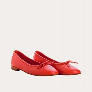 NEW REQINS women's carmen cuir sandal in rouge